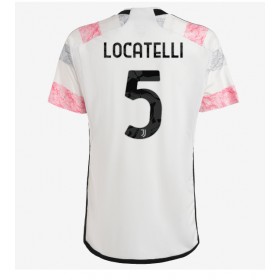 Juventus Manuel Locatelli #5 Borta Kläder 2023-24 Kortärmad